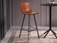 Barkruk WINDSOR cognac 78 cm - thumbnail