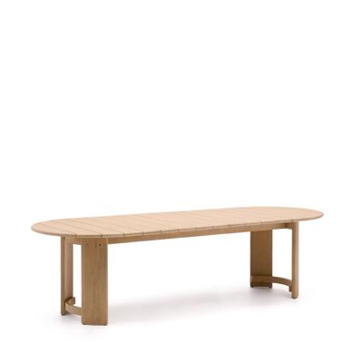 Kave Home Ovale Eettafel 'Xoriguer' Eucalyptushout, 280 x 110cm Kave Home Ovale Eettafel 'Xoriguer' Eucalyptushout, 280 x 110cm