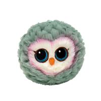 TY Beanie Bouncers Knuffel Uil Feathers - thumbnail
