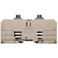 Weidmüller 1028700000 Doorgangsserieklem Boutaansluiting Donkerbeige 4 stuk(s) - thumbnail