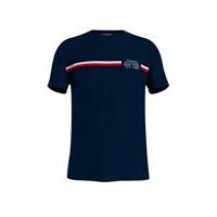 Tommy Hilfiger T-shirt met logo donkerblauw - thumbnail