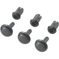 TRU COMPONENTS TC-SRR-465K203 TC-10820824 Splijtnagel Schachtdiameter 4 mm Zwart 1000 stuk(s) - thumbnail