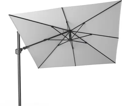 Platinum | Zweefparasol Challenger T² 300 x 300 cm | Wit