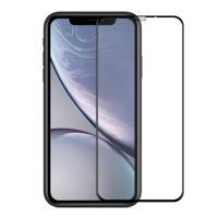 ENKAY Hat-Prins 0 26 mm 9H 6D gebogen vol scherm Tempered glas Film voor iPhone XR (zwart) - thumbnail