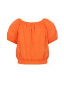 10Sixteen Fancy Blouse Top Tangerine - thumbnail