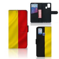 Samsung Galaxy M31 | Bookstyle Case | Belgische Vlag - thumbnail
