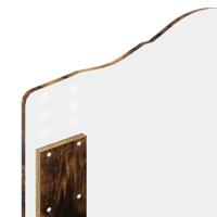 Bedframe Gerookt eiken 100 x 200 cm Massief grenenhout - thumbnail