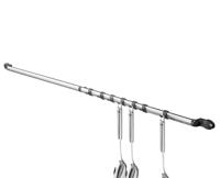 Leifheit proline ophangrekje rvs - thumbnail