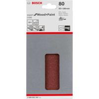 Bosch Accessories Expert for Wood 2608605304 Oscillerend schuurpapier Met klittenband, Geperforeerd Korrelgrootte (num) 80 (l x b) 185 mm x 93 mm 10 stuk(s) - thumbnail