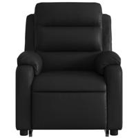 Sta-op-stoel kunstleer zwart - thumbnail