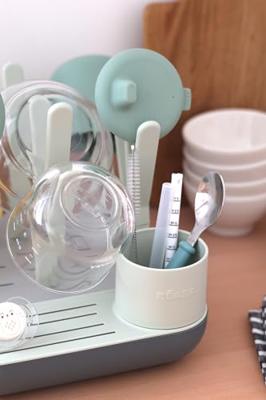 Afdruiprek voor flessen Forêt BEABA saliegroen Afdruiprek voor flessen Forêt BEABA saliegroen