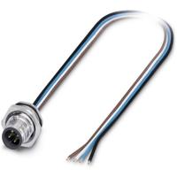 Phoenix Contact 1556618 Sensor/actuator inbouwconnector M12 Aantal polen (sensoren): 4 Stekker, inbouw 0.50 m 1 stuk(s) - thumbnail