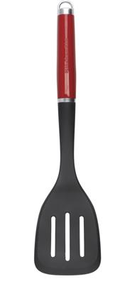 KitchenAid - Spatel met Sleuven - Empire Red - Hittebestendig - Kitche