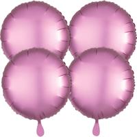 Anagram Folieballonnen 43 Cm Roze 4 Stuks - thumbnail