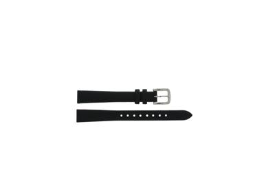 Horlogeband Kate Spade New York KSW1269 Leder Zwart 12mm