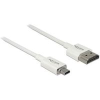 DeLOCK 85147 0.25m HDMI Micro-HDMI Wit HDMI kabel - thumbnail
