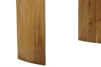 Wandtafel Home ESPRIT Wit Bruin Marmer Mangohout 120 x 38 x 77 cm - thumbnail