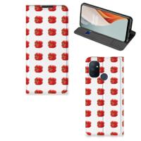 OnePlus Nord N100 | Flip Style Cover | Paprika Red - thumbnail