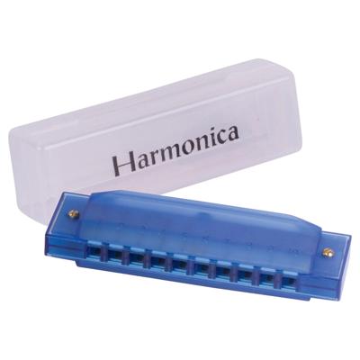 Goki mondharmonica blauw