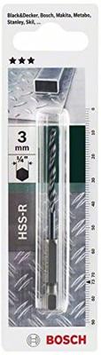 Bosch Accessoires HSS-R Metaalboor Zeskant 3mm - 2609255140