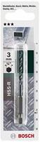 Bosch Accessoires HSS-R Metaalboor Zeskant 3mm - 2609255140 - thumbnail