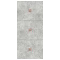 Bedframe met opslag Betongrijs 200 x 100 x 31.5 cm Bewerkt hout - thumbnail