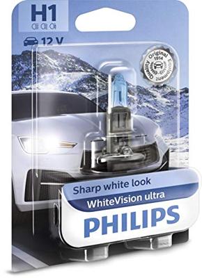 Philips Automotive 12258WVUB1 Halogeenlamp WhiteVision Ultra H1 55 W 12 V