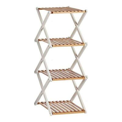 Planken Gift Decor Wit Bruin Hout 32 x 96 x 39 cm Opvouwbaar