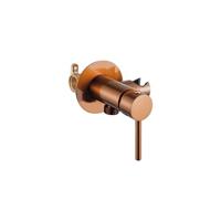 Fortifura Calvi Mengkraan Bidet - met handdouchehouder - geborsteld koper SW1236933 - thumbnail