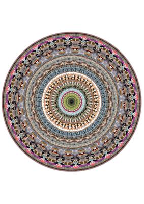 Moooi Carpets - Rotterdam - 250 cm rond Vloerkleed