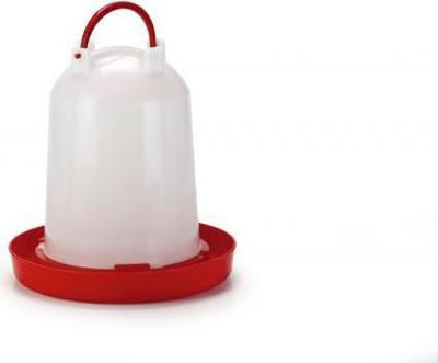 Drinktoren - vogel - plastic - wit - 6l Drinktoren - vogel - plastic - wit - 6l