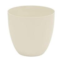 Bloempot Plastiken Beige Polypropyleen Ø 32 cm - thumbnail