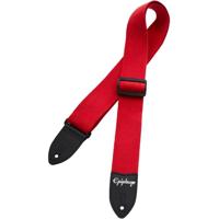 Epiphone Cotton Guitar Strap Red gitaarband - thumbnail