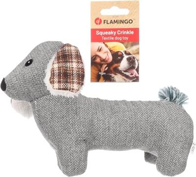 Hondenknuffel Hond Britta, grijs - thumbnail