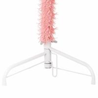 Kunstkerstboom half met standaard smal 150 cm roze - thumbnail