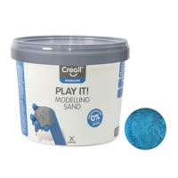 Creall play it speelzand blauw, 750gr. - thumbnail