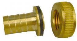 Wiesbaden Messing Slangwartel-Setje 1/2x3/4 + borgring