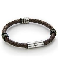 Monomen Men's Genuine Nappa Leather Bracelet MM10828SO - thumbnail