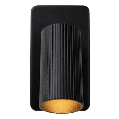 Lucide CLUBS - Bedlamp / Wandlamp - 1xGU10 - Zwart Lucide CLUBS - Bedlamp / Wandlamp - 1xGU10 - Zwart