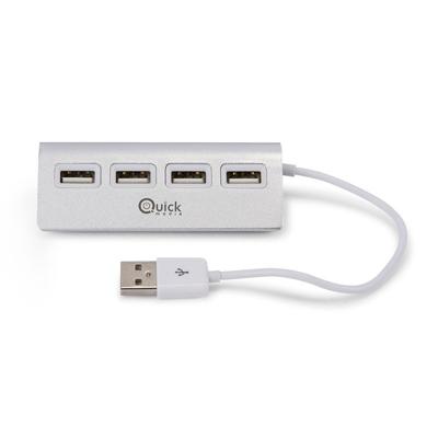 USB-HUB 4 Poorten Quick Media 222504 Apple HOT SWAPPABLE