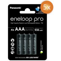 Voordeelpak 20 stuks Panasonic Eneloop Pro AAA batterijen 930mAh oplaadbaar - thumbnail