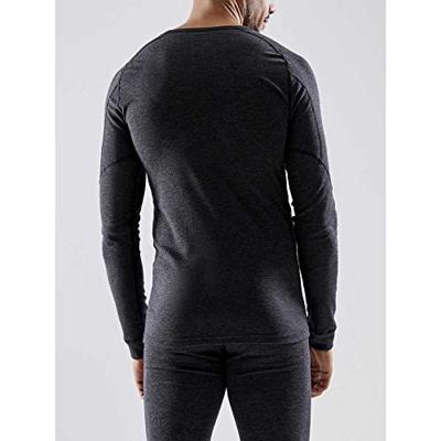 Core Merino Wol - Thermoshirt heren Lange mouw - Ronde hals - Warme baselayer trui - thumbnail