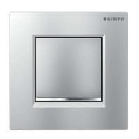 Bedieningsplaat Geberit Type 20 Pneumatisch Sqaure Mat Chroom - thumbnail