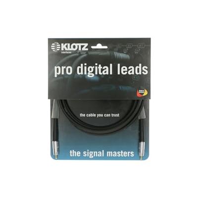 Klotz D7-SPDIF-01.0 Pro digitale SPDIF kabel 1 meter