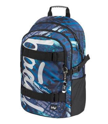 Baagl Skate Rugzak Structures Blauw 25L