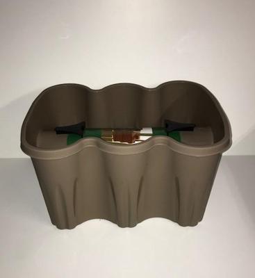 Balkonbak Bruin 37cm lang