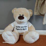 Knuffel Jullie worden papa en mama