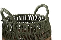 Mandenset DKD Home Decor Rotan (33 x 33 x 40 cm) - thumbnail