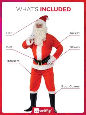 Kerstmannenpak volwassen