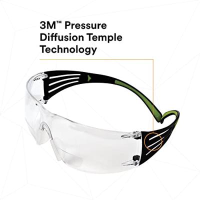 3M SecureFit SF420AF Veiligheidsbril Met anti-condens coating, Met anti-kras coating Groen, Zwart EN 166 DIN 166 3M SecureFit SF420AF Veiligheidsbril Met anti-condens coating, Met anti-kras coating Groen, Zwart EN 166 DIN 166